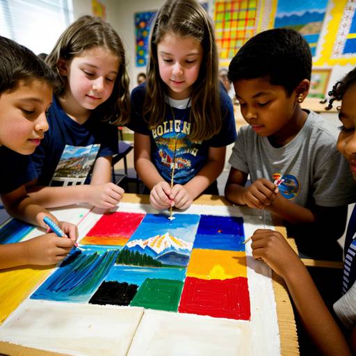 Artistic Journeys: Discovering Art Movements Through Hands-On Creation