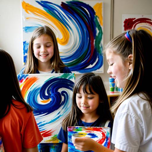 Brushes and Swirls: Expressing Emotions Through Paint