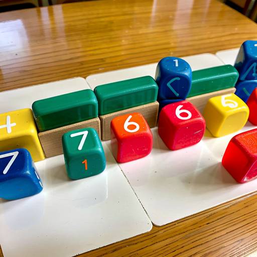 Building Numbers with Colorful Blocks!