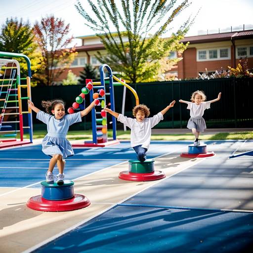 Fun with Balance Beams and Coordination Challenges
