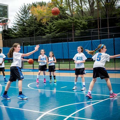 Hoops and Teamwork: Building Basketball Skills Through Fun Games