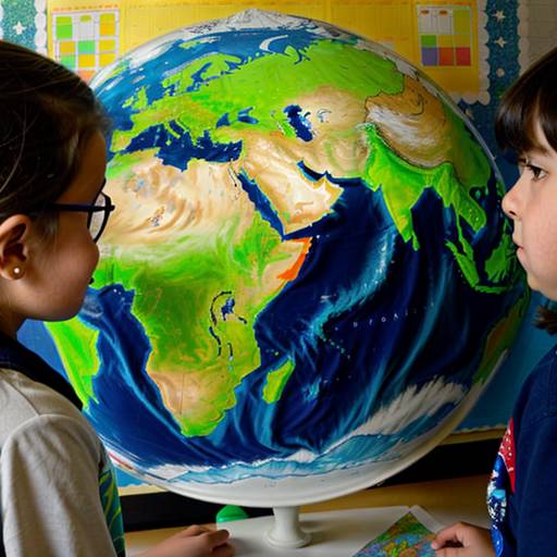 Mapping Our World: Identifying Landforms Together!