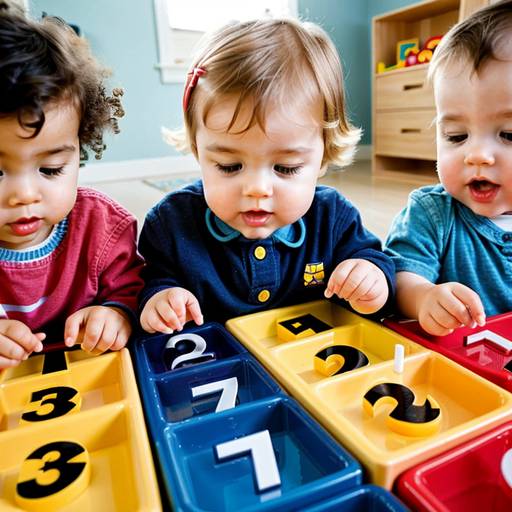Toddler Numbers and Counting: Exploring Number Operations through Play
