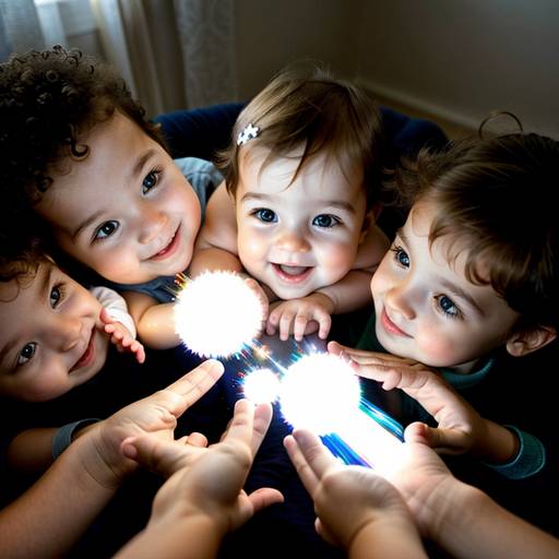 Twinkling Wonders: Exploring Visual Sparkle Through Light and Motion