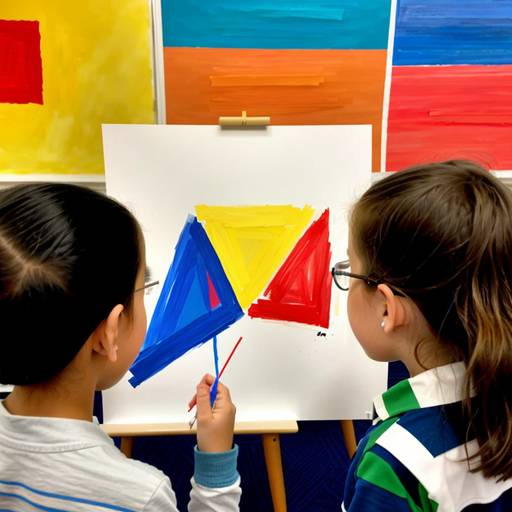 Wonders of Color: Exploring Art with Shapes